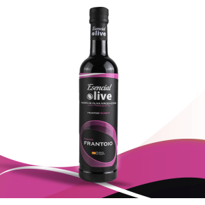 AOVE Esencial Olive Frantoio. Botella de 500 ml.