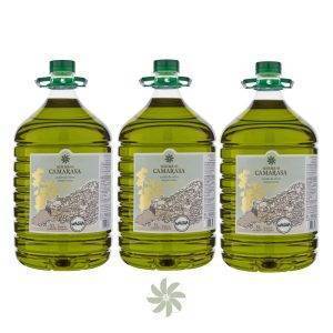 Señorío de Camarasa.Aceite de oliva virgen extra 3x5L