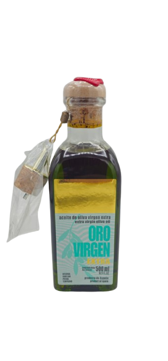 ORO VIRGEN Extra · Reserva Familiar · Picual Temprano frasca 500ML