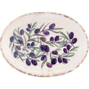 Plato Cerámica Diseño Aceitunas | Ideal Aperitivos Gourmet
