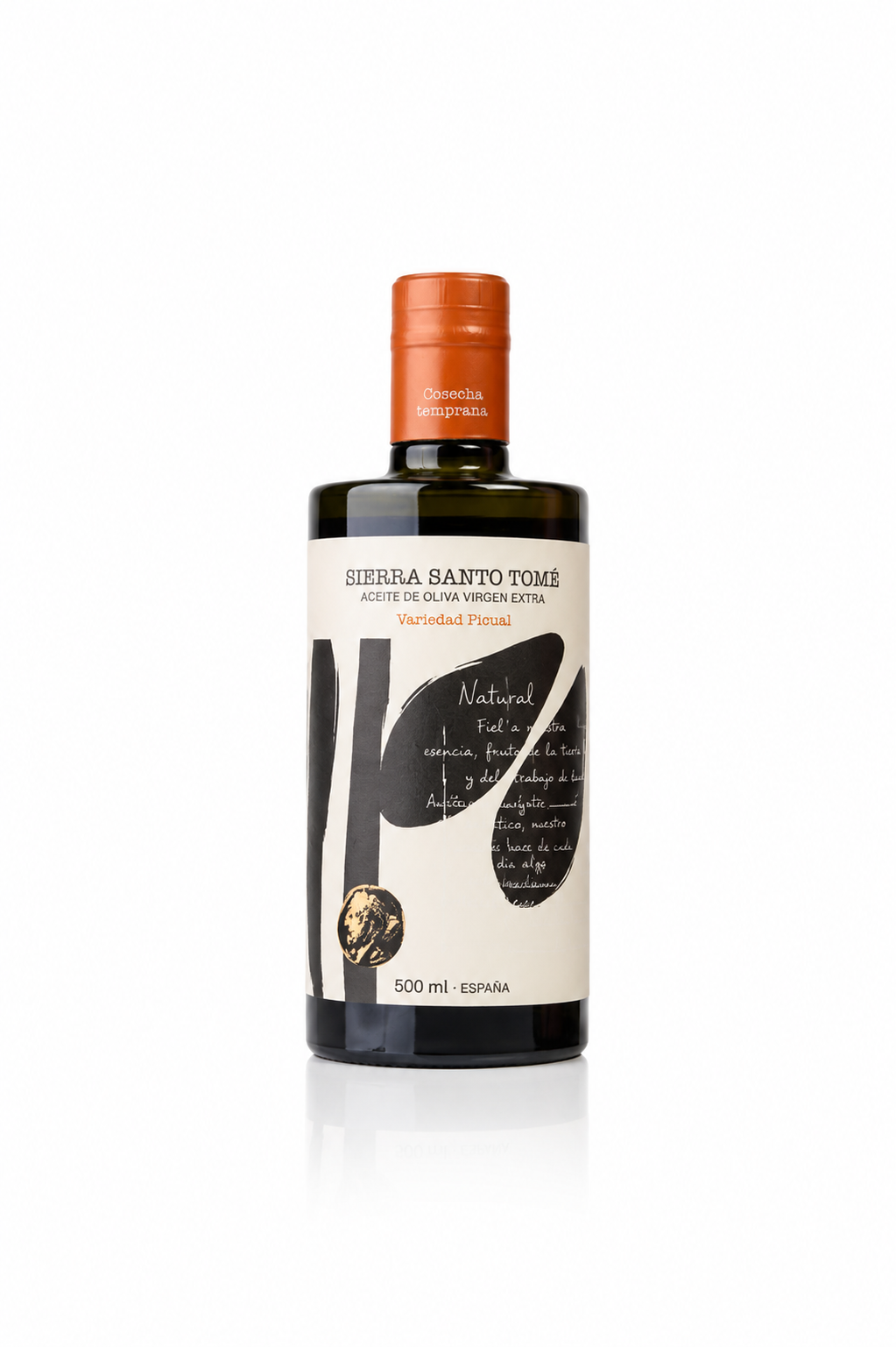 Sierra de Santo Tomé AOVE Temprano Picual 500 ml | D.O. Sierra de Cazorla