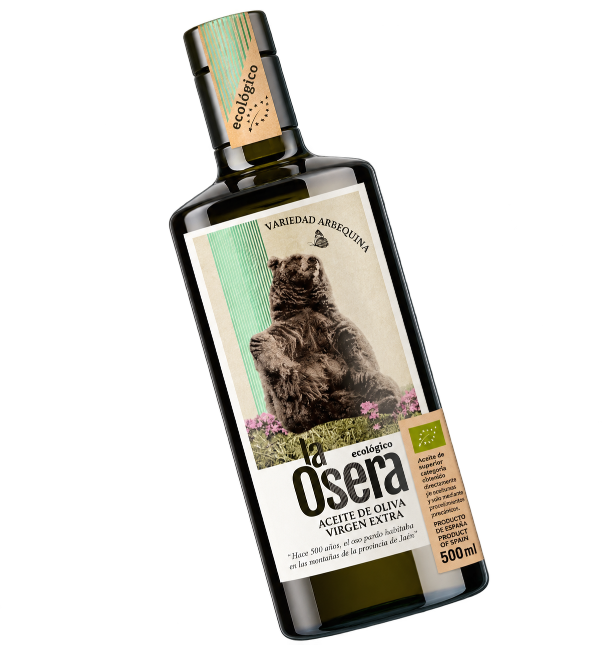 La Osera Cosecha Temprana Ecológico – Variedad arbequina 500 ml